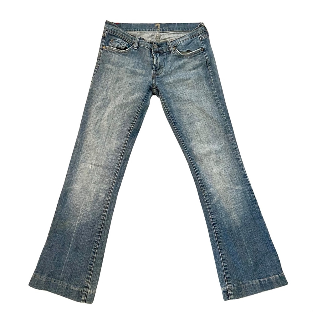SEVEN 7 FOR ALL MANKIND DENIM JEANS BOOTCUT 27